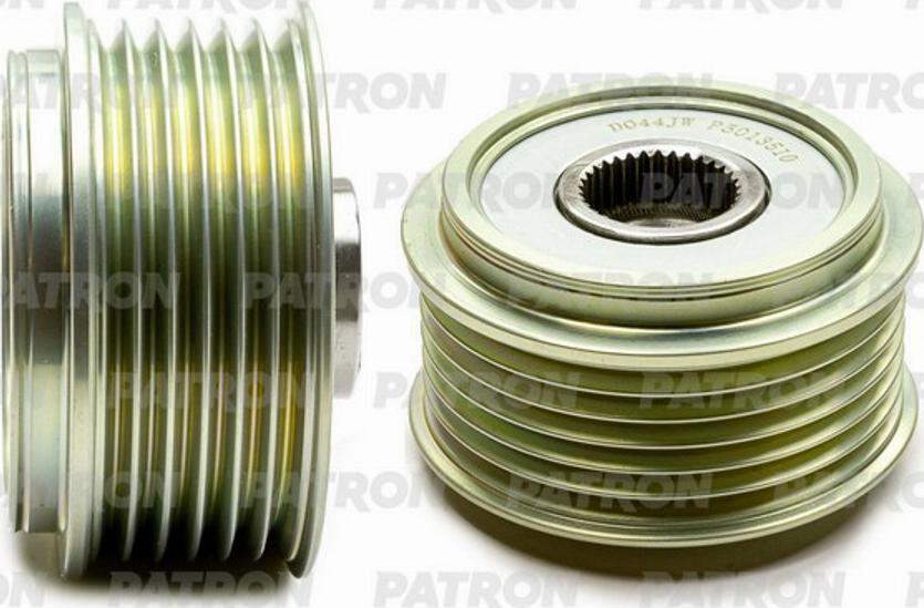 Patron P5013510 - Pulley, alternator, freewheel clutch autospares.lv