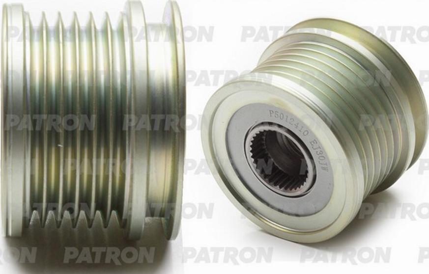 Patron P5012410 - Pulley, alternator, freewheel clutch autospares.lv