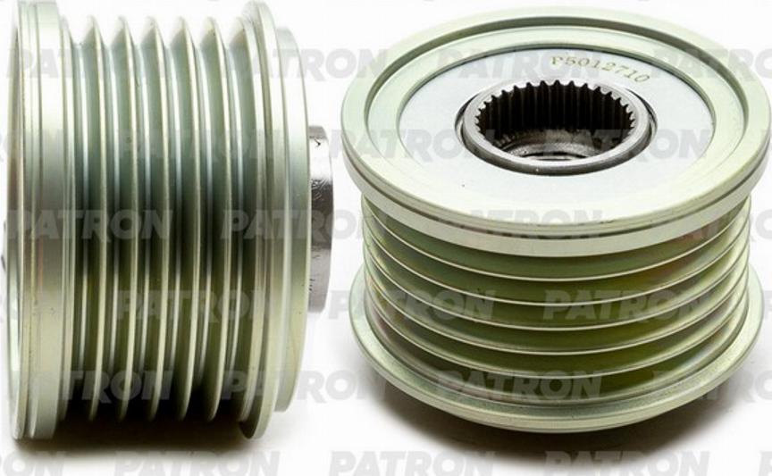 Patron P5012710 - Pulley, alternator, freewheel clutch autospares.lv