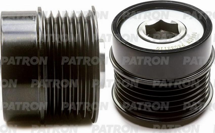 Patron P5033110 - Pulley, alternator, freewheel clutch autospares.lv