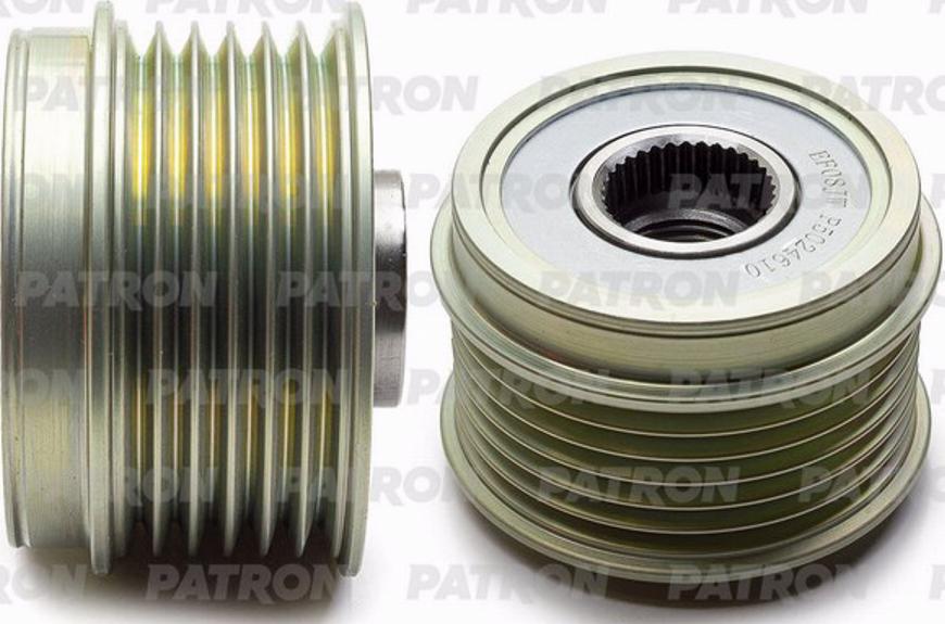 Patron P5024610 - Pulley, alternator, freewheel clutch autospares.lv