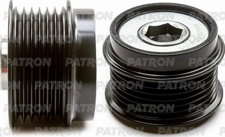 Patron P5020810 - Pulley, alternator, freewheel clutch autospares.lv