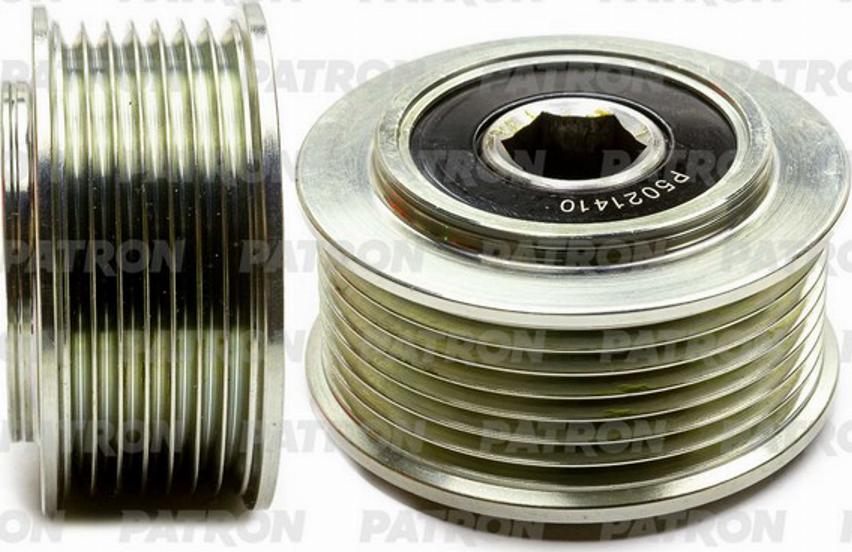 Patron P5021410 - Pulley, alternator, freewheel clutch autospares.lv