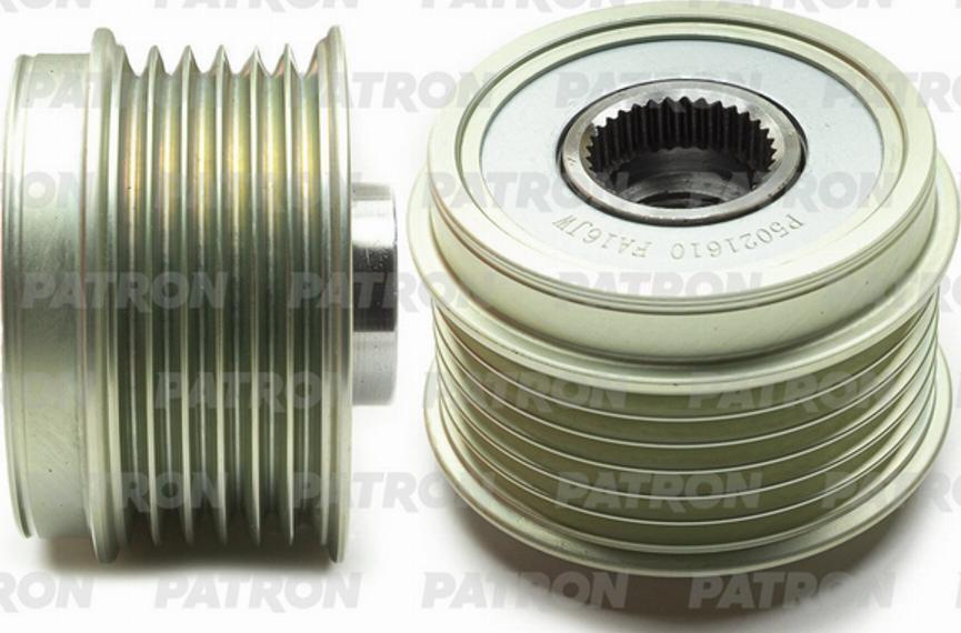 Patron P5021610 - Pulley, alternator, freewheel clutch autospares.lv