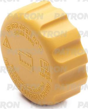 Patron P16-0025 - Sealing Cap, coolant tank autospares.lv