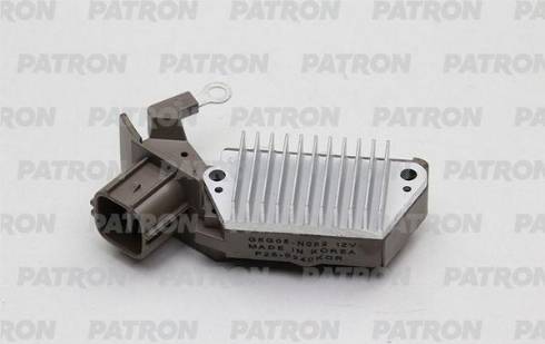 Patron P25-0240KOR - Voltage regulator, alternator autospares.lv