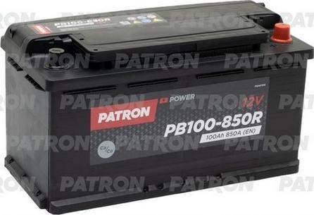 Patron PB100-850R - Starter Battery autospares.lv