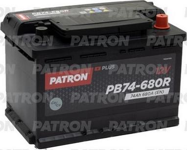 Patron PB74-680R - Starter Battery autospares.lv