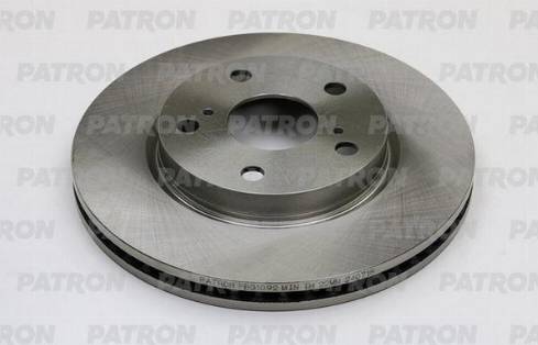 Patron PBD1092 - Brake Disc autospares.lv