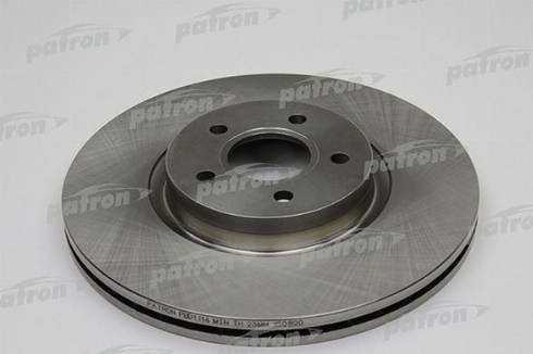 Patron PBD1114 - Brake Disc autospares.lv