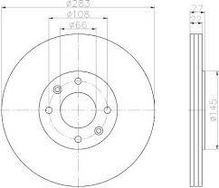 Patron PBD1123 - Brake Disc autospares.lv