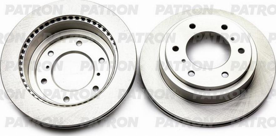 Patron PBD7061 - Brake Disc autospares.lv