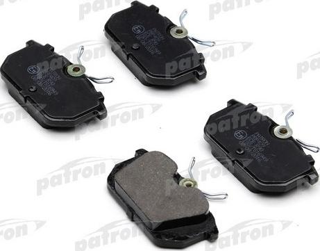 Patron PBP409 - Brake Pad Set, disc brake autospares.lv