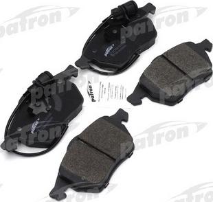 Patron PBP590 - Brake Pad Set, disc brake autospares.lv