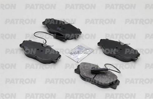 Patron PBP565 - Brake Pad Set, disc brake autospares.lv