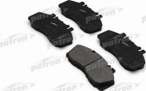 Patron PBP501 - Brake Pad Set, disc brake autospares.lv