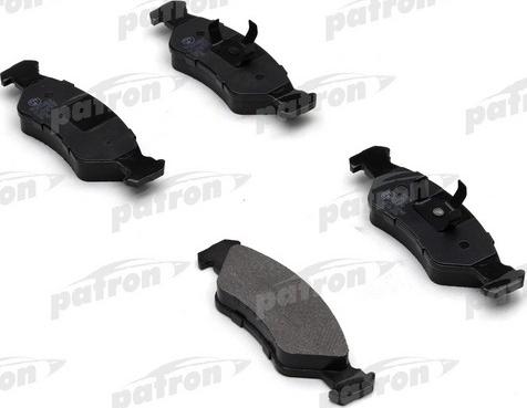 Patron PBP589 - Brake Pad Set, disc brake autospares.lv