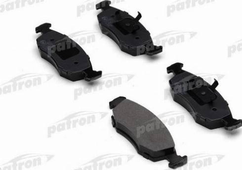 Patron PBP579 - Brake Pad Set, disc brake autospares.lv