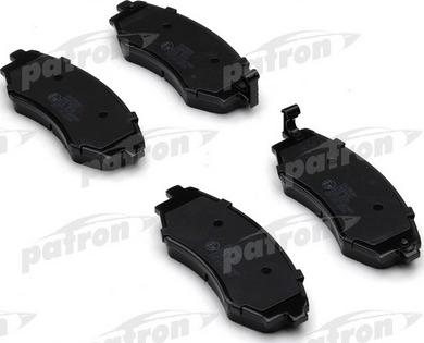 Patron PBP600 - Brake Pad Set, disc brake autospares.lv