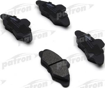 Patron PBP617 - Brake Pad Set, disc brake autospares.lv