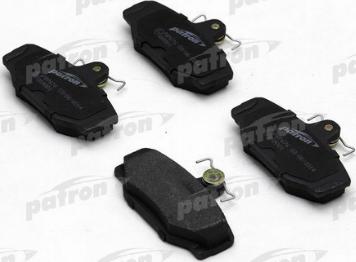 Patron PBP676 - Brake Pad Set, disc brake autospares.lv