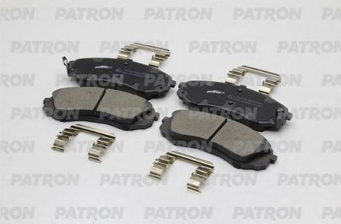 Patron PBP016 - Brake Pad Set, disc brake autospares.lv