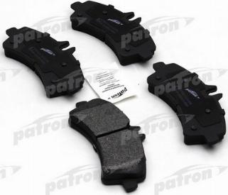 Patron PBP029 - Brake Pad Set, disc brake autospares.lv