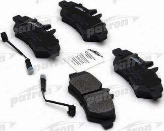 Patron PBP022 - Brake Pad Set, disc brake autospares.lv