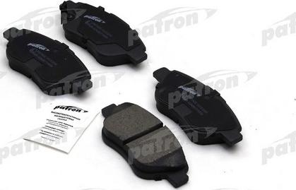 Patron PBP1920 - Brake Pad Set, disc brake autospares.lv