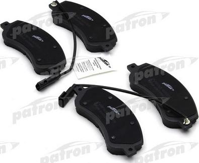 Patron PBP1928 - Brake Pad Set, disc brake autospares.lv