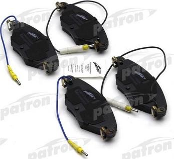 Patron PBP1411 - Brake Pad Set, disc brake autospares.lv