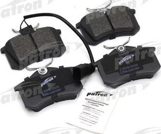 Patron PBP1481 - Brake Pad Set, disc brake autospares.lv