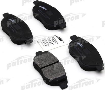 Patron PBP1476 - Brake Pad Set, disc brake autospares.lv