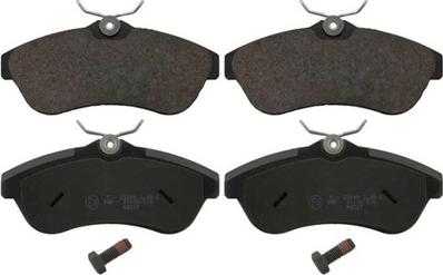 Patron PBP1543 - Brake Pad Set, disc brake autospares.lv