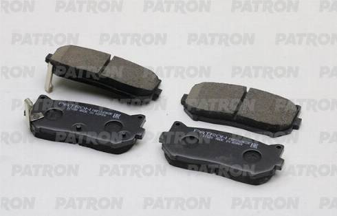 Patron PBP1569KOR - Brake Pad Set, disc brake autospares.lv