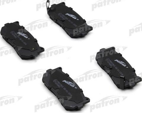 Patron PBP1569 - Brake Pad Set, disc brake autospares.lv