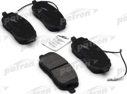 Patron PBP1566 - Brake Pad Set, disc brake autospares.lv