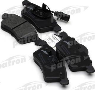 Patron PBP1518 - Brake Pad Set, disc brake autospares.lv