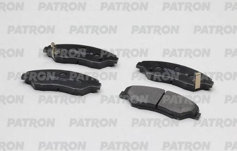 Patron PBP1536KOR - Brake Pad Set, disc brake autospares.lv