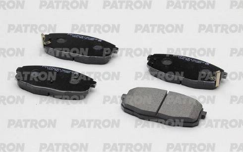 Patron PBP1698KOR - Brake Pad Set, disc brake autospares.lv