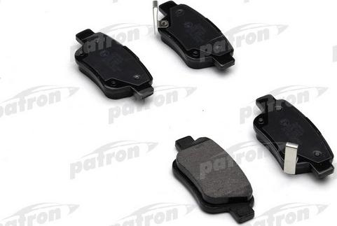 Patron PBP1649 - Brake Pad Set, disc brake autospares.lv