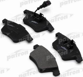 Patron PBP1643 - Brake Pad Set, disc brake autospares.lv