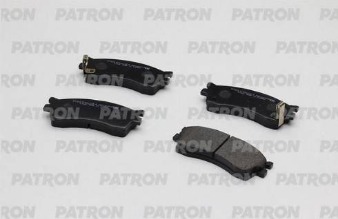 Patron PBP1602KOR - Brake Pad Set, disc brake autospares.lv