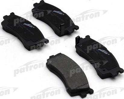 Patron PBP1602 - Brake Pad Set, disc brake autospares.lv