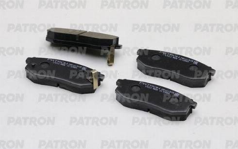 Patron PBP1613KOR - Brake Pad Set, disc brake autospares.lv