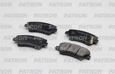 Patron PBP1675KOR - Brake Pad Set, disc brake autospares.lv