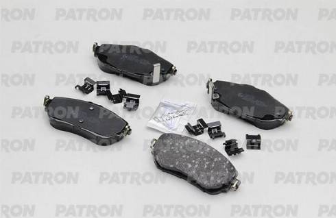 Patron PBP1677 - Brake Pad Set, disc brake autospares.lv