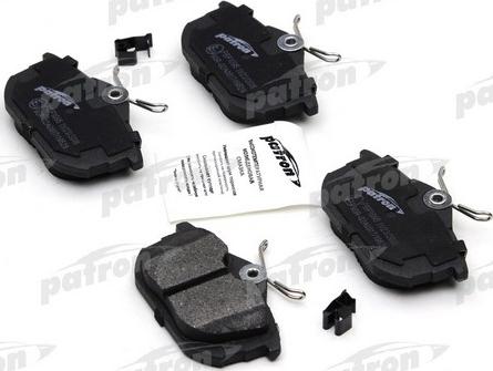 Patron PBP1095 - Brake Pad Set, disc brake autospares.lv