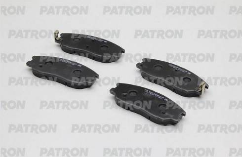 Patron PBP104KOR - Brake Pad Set, disc brake autospares.lv