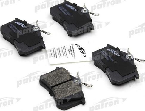 Patron PBP1083 - Brake Pad Set, disc brake autospares.lv